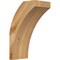 Ekena Millwork 4"W x 6"D x 10"H Thorton Rough Sawn Knee Brace, Western Red Cedar BRC04X06X10THR00RWR - alternate 1